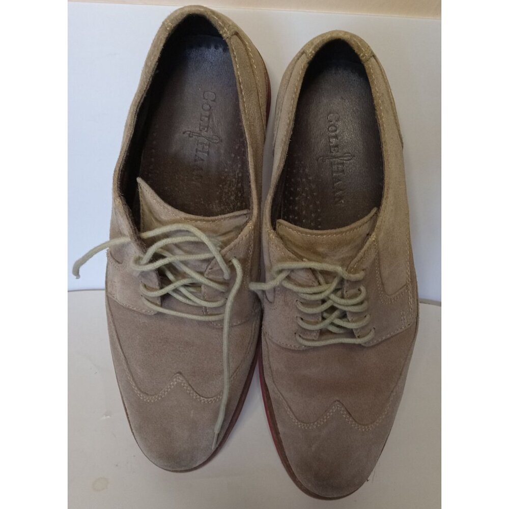 Cole Haan Men's Drake Suede Wingtip Oxfords C11216 Size 9